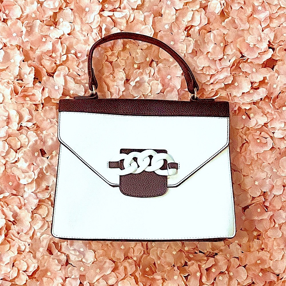 Black and White Handbag